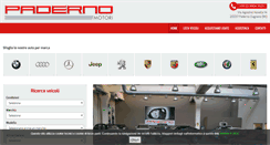 Desktop Screenshot of padernomotori.com